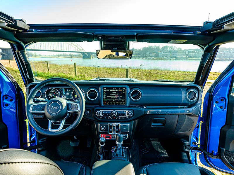 Jeep Wrangler 4xe: En ook nog eens luxe!
