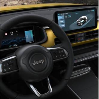 Jeep Avenger 100% digitale interfaces